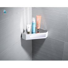 ABS blanco accesorios de baño multifunción estante de almacenamiento de ángulo